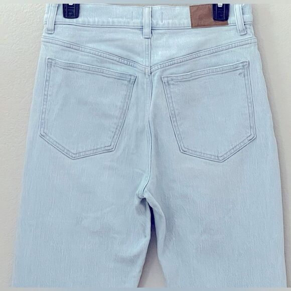 Madewell The '90s Straight Jeans in Ward Wash Size 27 High Rise - Picture 14 of 15